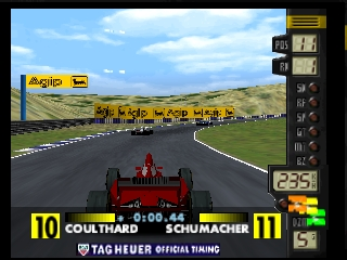 F-1 World Grand Prix (Germany) In game screenshot